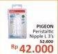 Promo Harga PIGEON Peristaltic Nipple Slim Neck L 3 pcs - Alfamidi