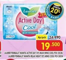 Promo Harga Laurier Active Day Cool/Laurier Relax Night   - Superindo