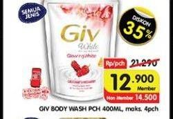 Promo Harga GIV Body Wash All Variants 450 ml - Superindo