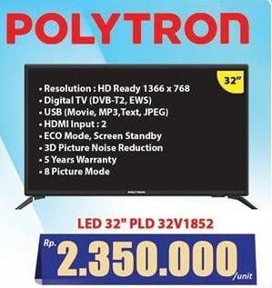 Promo Harga POLYTRON PLD-32V1852  - Hari Hari