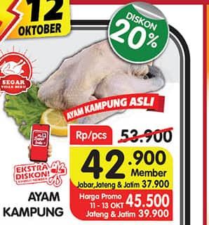 Promo Harga Ayam Kampung 500 gr - Superindo