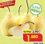 Promo Harga Pear Ya Lie per 100 gr - Superindo