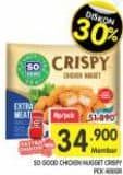 Promo Harga So Good Crispy Chicken Nugget 400 gr - Superindo