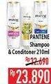 Promo Harga PANTENE Shampo/Conditioner 210 ml - Hypermart