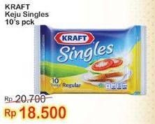 Promo Harga KRAFT Singles Cheese 10 pcs - Indomaret