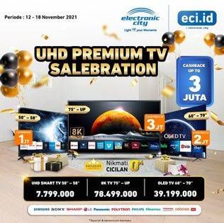 Promo Harga UHD Premium TV  - Electronic City