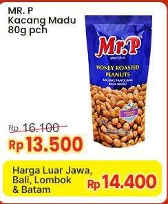Promo Harga Mr.p Peanuts Madu 80 gr - Indomaret