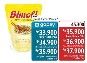 Promo Harga Bimoli Minyak Goreng 2000 ml - Alfamidi