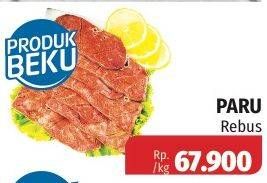 Promo Harga Paru Sapi Rebus  - Lotte Grosir