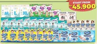 Promo Harga Makuku, Merries, Pokana, Mamy Poko, Sweety Silver  - Alfamidi