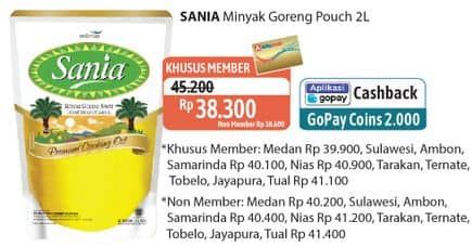 Promo Harga Sania Minyak Goreng 2000 ml - Alfamidi