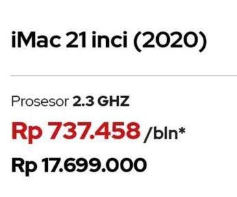 Promo Harga APPLE iMac 21", 2020  - iBox