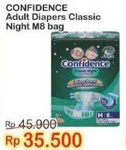 Promo Harga Confidence Adult Diapers Classic Night M8  - Indomaret