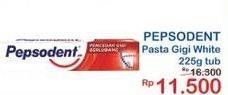 Promo Harga PEPSODENT Pasta Gigi Pencegah Gigi Berlubang White 225 gr - Indomaret