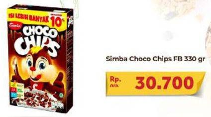 Promo Harga SIMBA Cereal Choco Chips 330 gr - Carrefour