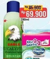 Promo Harga CAP LANG Eagle Eucalyptus Disinfectant Spray 280 ml - Alfamart