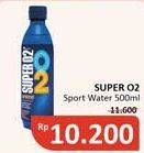 Promo Harga Super O2 Silver Oxygenated Drinking Water 600 ml - Alfamidi