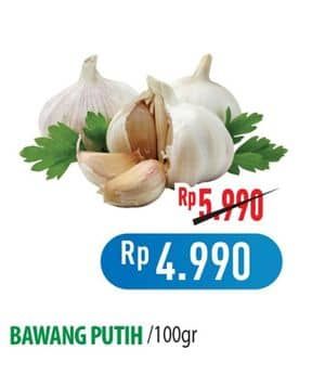 Promo Harga Bawang Putih per 100 gr - Hypermart