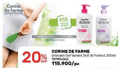 Promo Harga CORINE DE FARME Intimate Gel 250 ml - Guardian