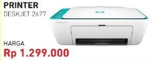 Promo Harga HP Deskjet 2677 All-in-One Printer  - Courts