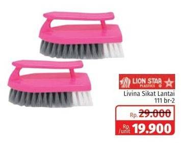 Promo Harga LION STAR Livina Tile Brush 111 BR-2  - Lotte Grosir