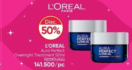 Promo Harga Loreal Paris Aura Perfect Clinical Night Cream 50 ml - Guardian