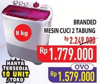 Promo Harga Mesin Cuci 2 Tabung  - Hypermart