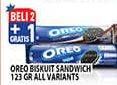 Promo Harga Oreo Biskuit Sandwich All Variants 123 gr - Hypermart