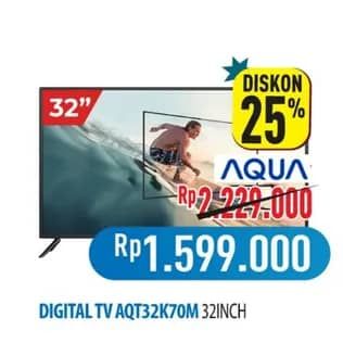 Promo Harga Aqua AQT32K70M  - Hypermart