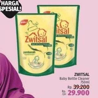 Promo Harga Zwitsal Baby Bottle & Utensils Cleaner 750 ml - LotteMart