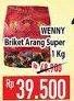 Promo Harga WENNY Briket Arang Super 1 kg - Hypermart