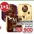 Promo Harga Walls Magnum Mini All Variants per 6 pcs 45 ml - LotteMart