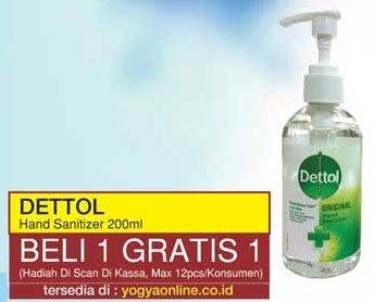 Promo Harga DETTOL Hand Sanitizer Original 200 ml - Yogya