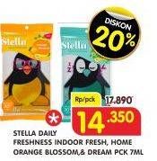 Promo Harga STELLA Daily Freshness Orange Blossom, Dream, Green Fresh  - Superindo