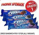Promo Harga OREO Biskuit Sandwich All Variants 137 gr - Superindo