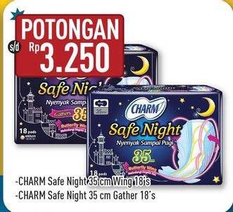 Promo Harga CHARM Safe Night  - Hypermart