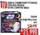 Promo Harga Charm Safe Night Gathers 35cm 18 pcs - Hypermart