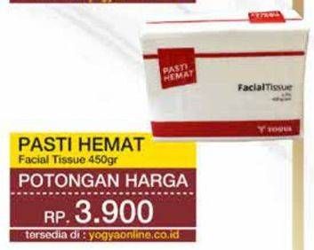 Promo Harga PASTI HEMAT Facial Tissue 450 gr - Yogya
