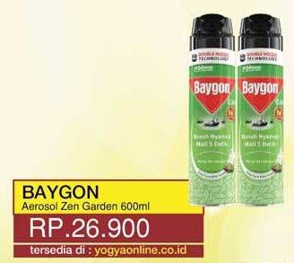 Promo Harga BAYGON Insektisida Spray Zen Garden 675 ml - Yogya
