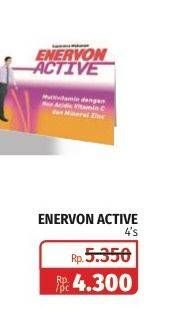 Promo Harga ENERVON Active Multivitamin 4 pcs - Lotte Grosir