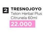 Promo Harga Tresno Joyo Minyak Telon Herbal Plus Citronella 60 ml - Watsons