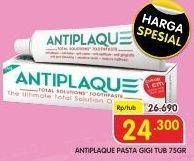 Promo Harga ANTIPLAQUE Toothpaste 75 gr - Superindo