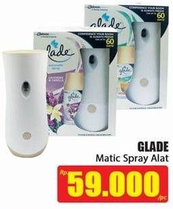 Promo Harga GLADE Matic Spray Refill  - Hari Hari