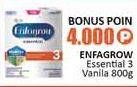 Promo Harga ENFAGROW Essential 3 Susu Formula Vanila 800 gr - Alfamidi