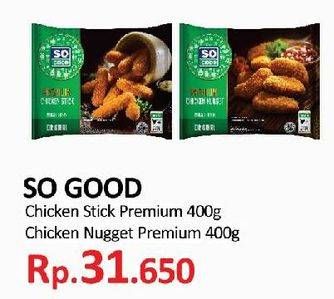 Promo Harga Chicken Stick Premium / Chicken Nugget Premium 400gr  - Yogya