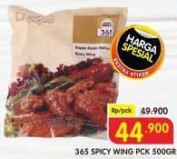 Promo Harga 365 Spicy Wing 500 gr - Superindo