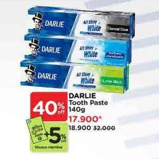 Promo Harga Darlie Toothpaste 140 gr - Watsons
