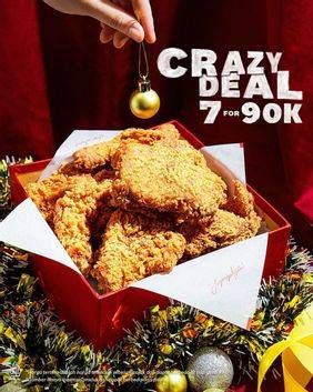 Promo Harga KFC Crazy Deal  - KFC