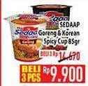 SEDAAP Korean Spicy/ Goreng 3s