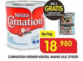 Promo Harga CARNATION Krimer Kental Manis 370 gr - Superindo